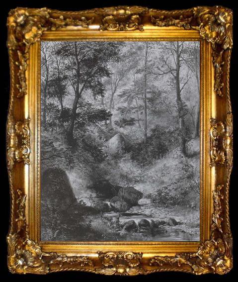framed  Atkinson Grimshaw From Nature near Adel, ta009-2